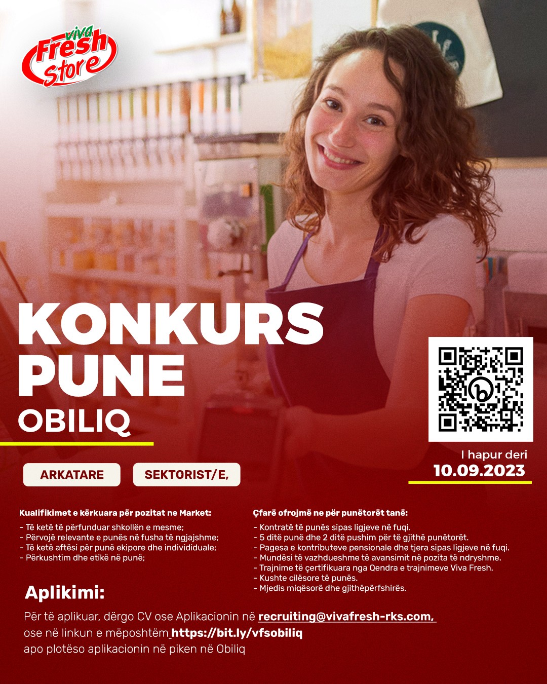Arkatare, Sektorist/e - Obiliq